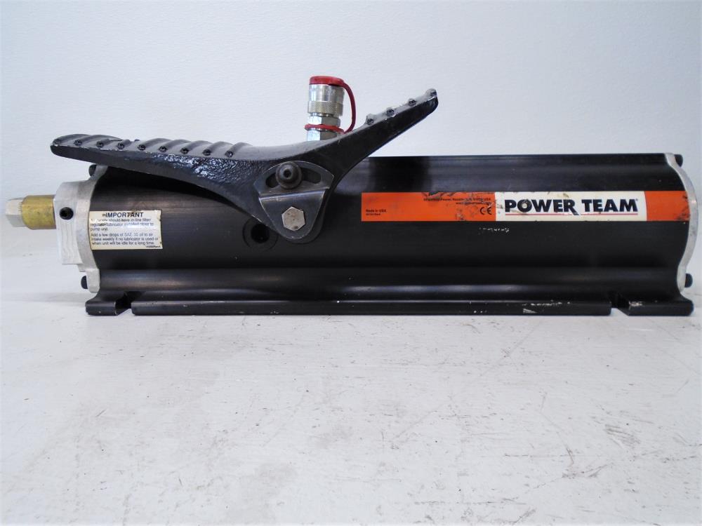 Power Team Air Driven Single Acting Pump, Model B, Part# PA9